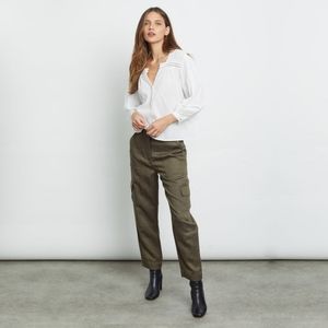 Rails tencel linen olive green cargo pants small